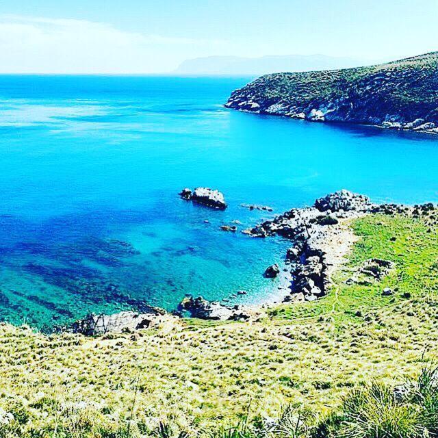 Villa Cala Bianca Castellammare del Golfo Bagian luar foto
